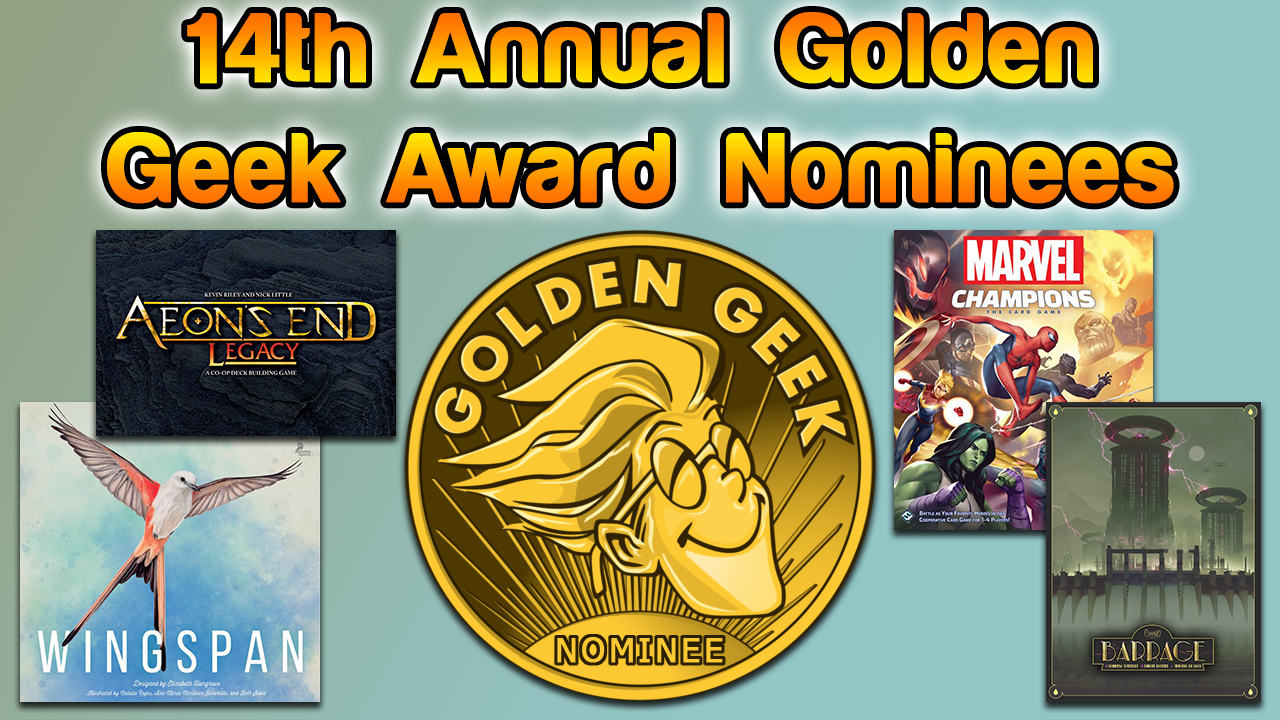 14th Annual Golden Geek Award Nominees Announced