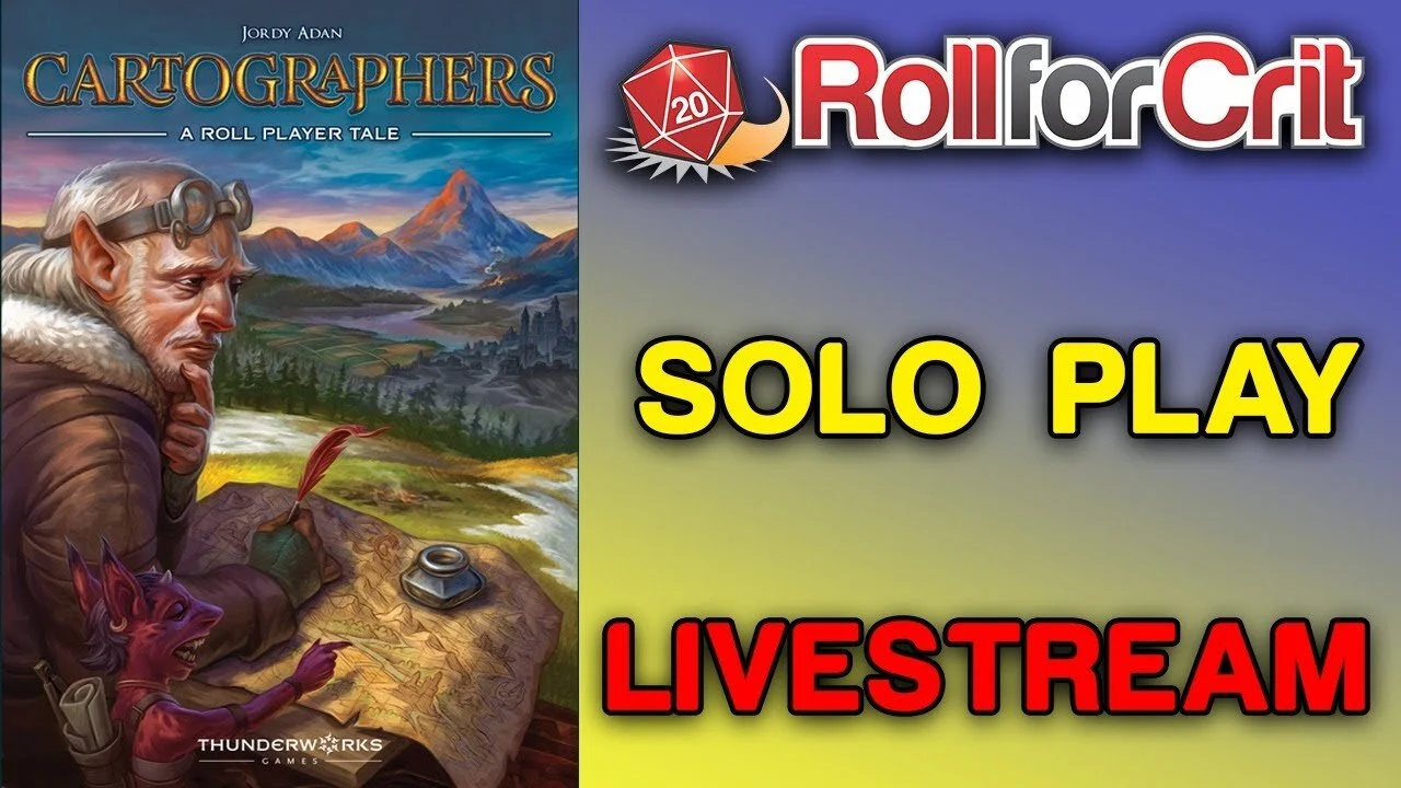 Cartographers: A Roll Player Tale | Will Explores the Unknown