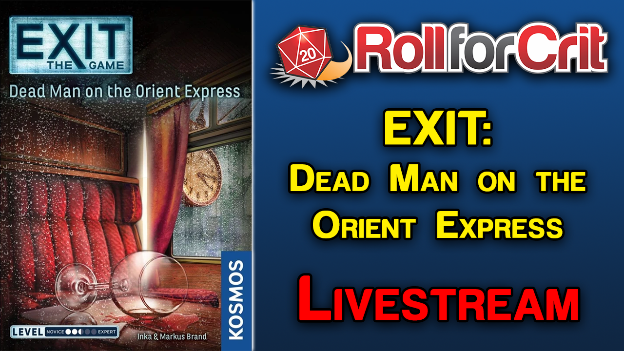 EXIT: Dead Man on the Orient Express Live Playthrough