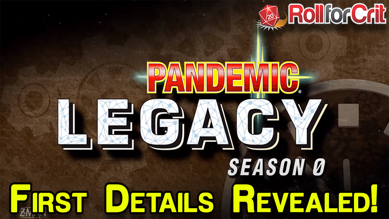 Pandemic Legacy: Season 0 Teaser and Cover Revealed