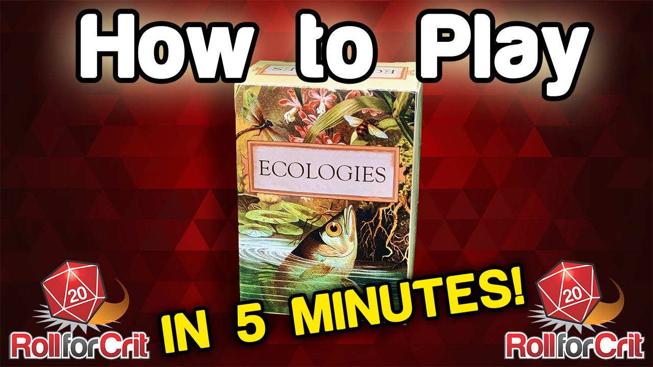 How to Play Ecologies