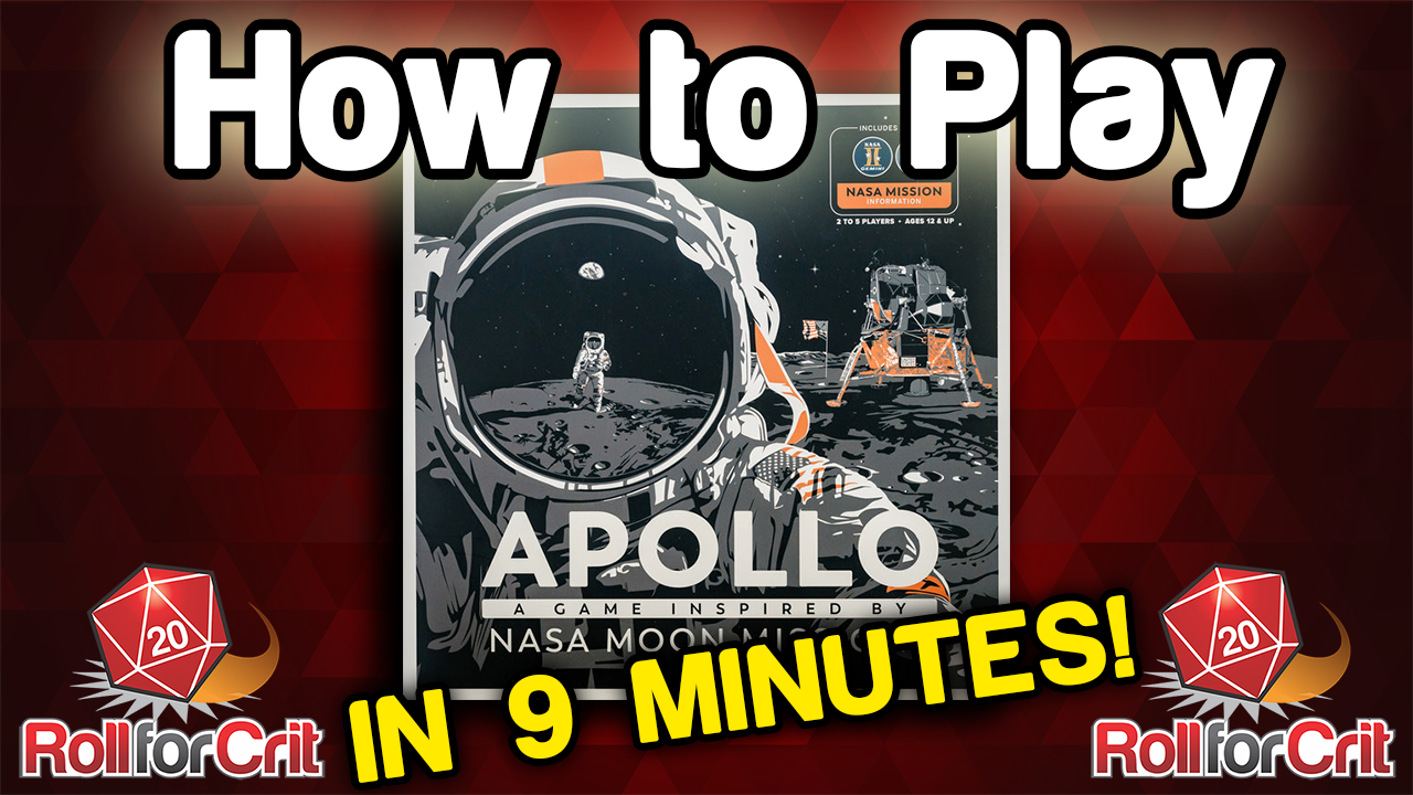 How to Play Apollo: A Game Inspired by NASA Moon Missions