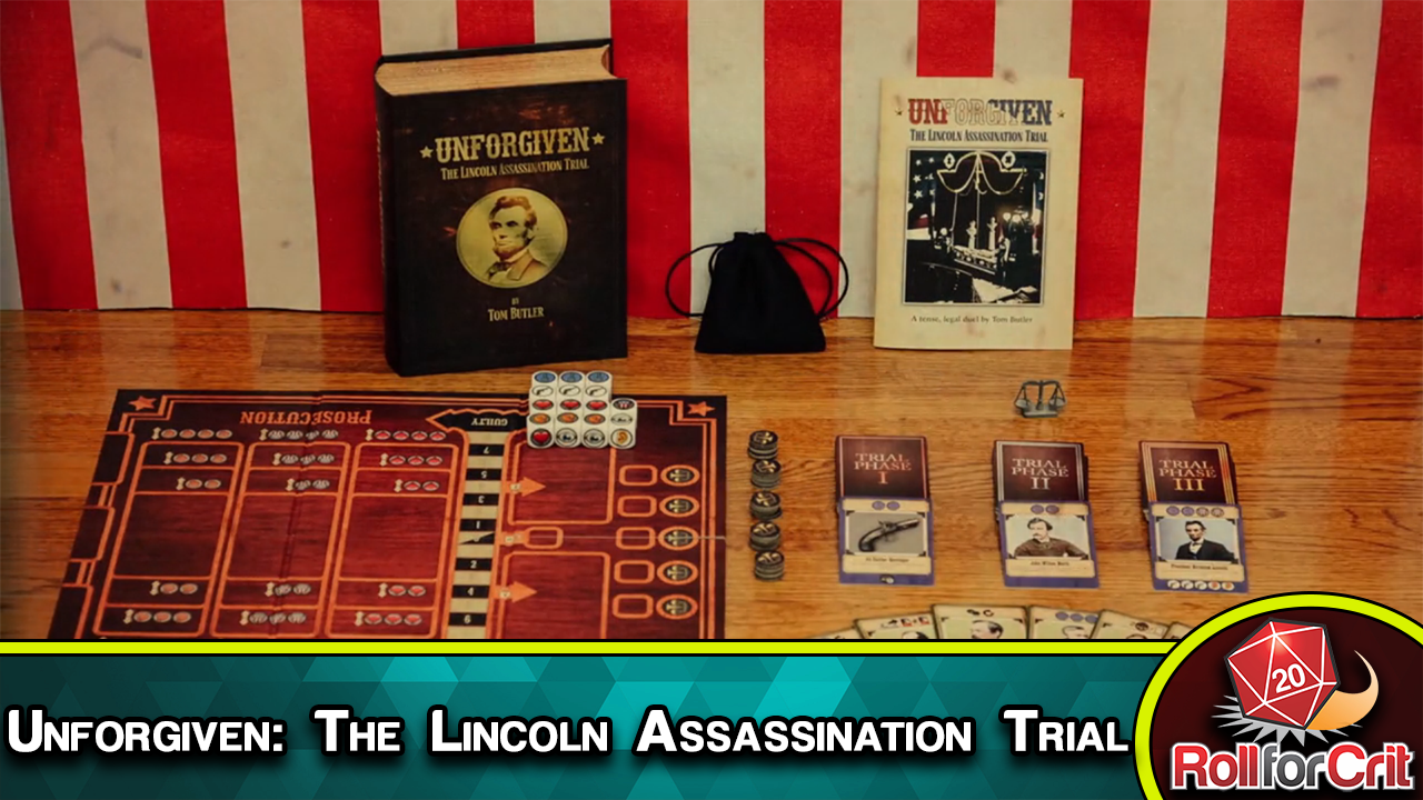 Unforgiven: The Lincoln Assassination Trial Kickstarter Preview