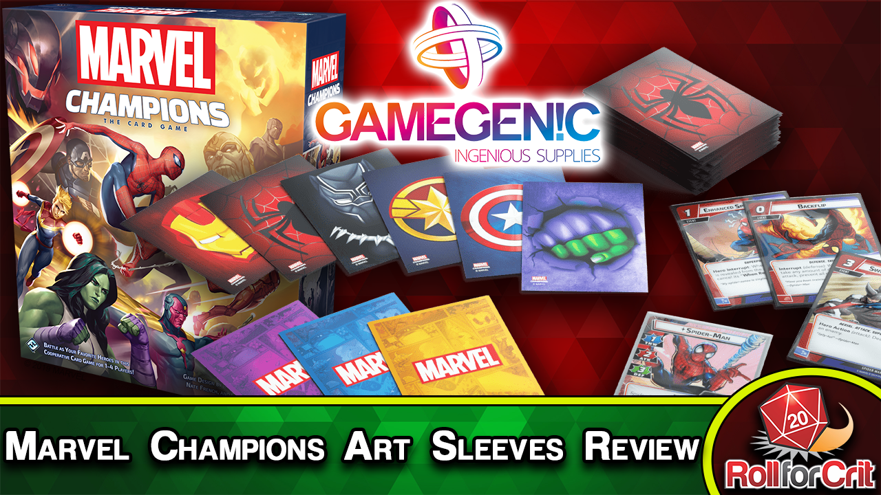 Gamegenic Marvel Champions Art Sleeves Review