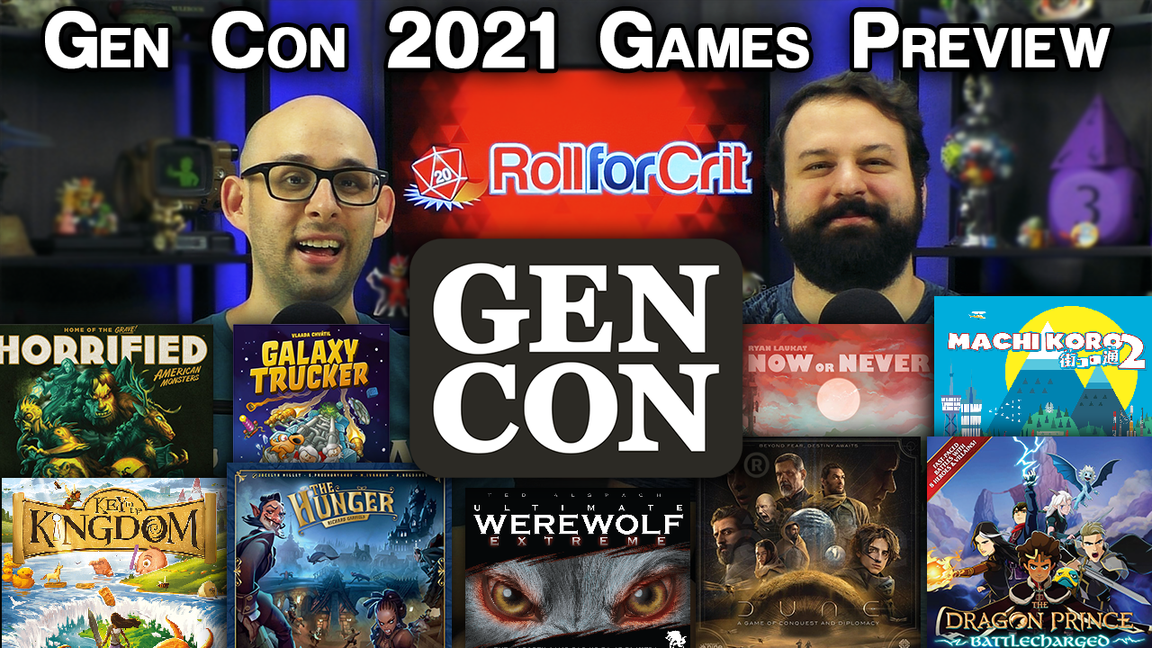 Gen Con 2021 Preview | New Games, New Surprises