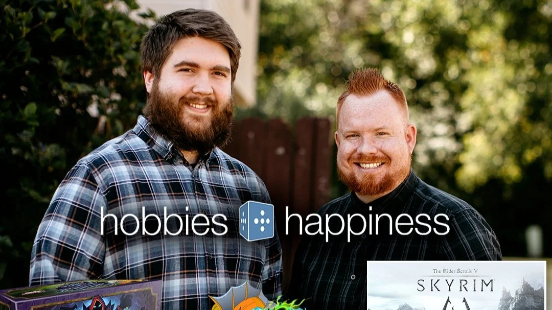 #31 - Ransomware Attacks, Familiar Tales, Skyrim Board Game, Marvel Dice Throne, Splinterlands, Combining Games (w/ Dan Campbell + Jim Morgan)