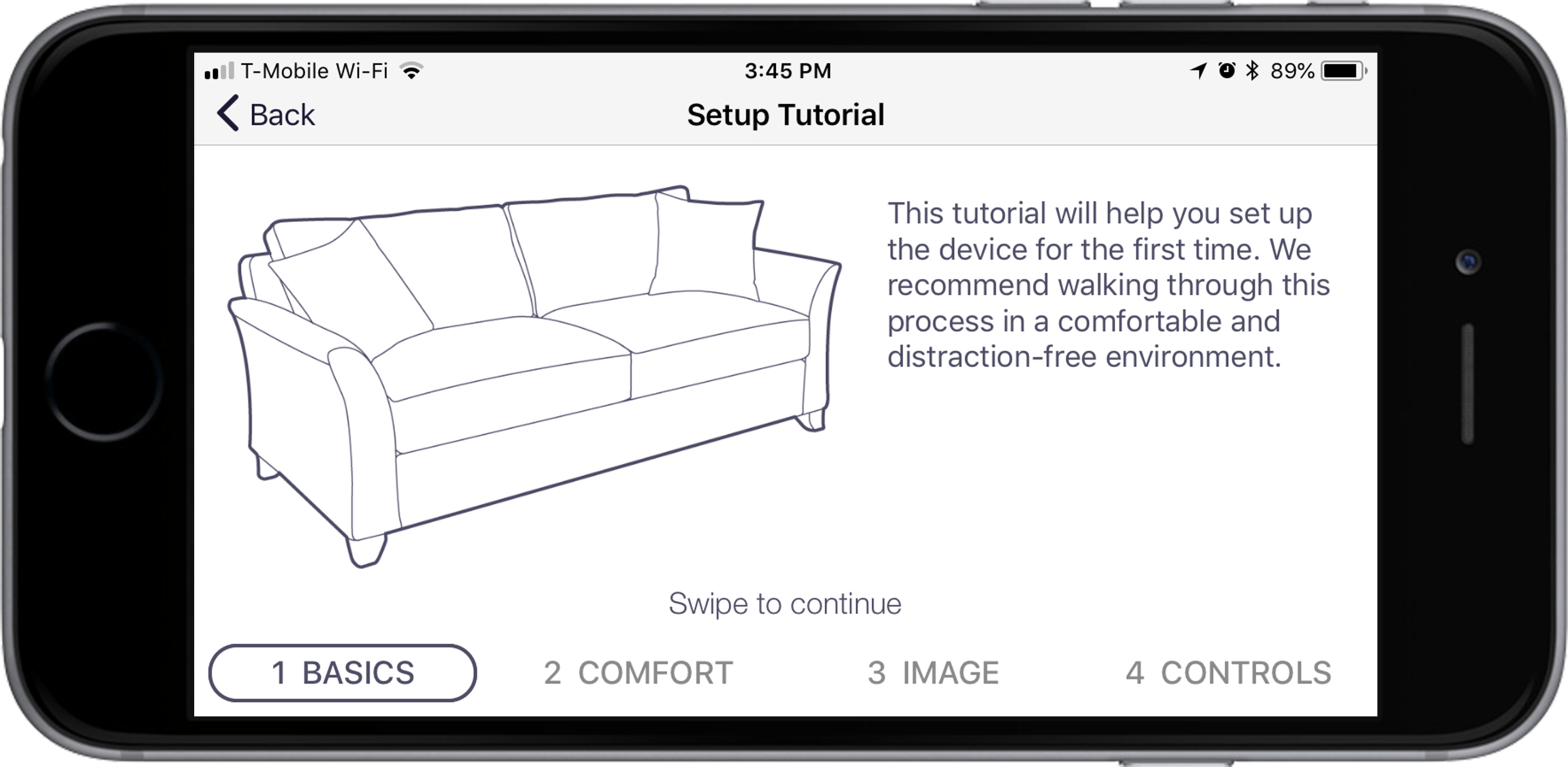 Created original illustrations to guide first-time users through setup tutorial