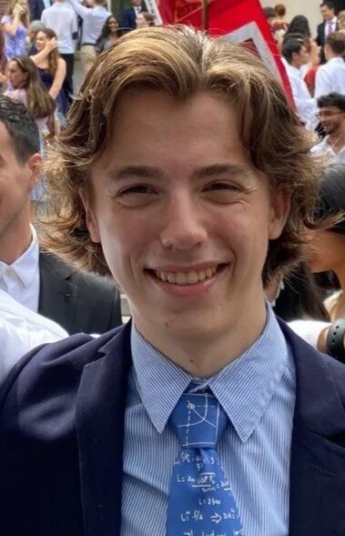 Josh “J-Z“ Josephy-Zack ‘24Assistant DirectorWhen he's not subconsciously humming or tapping along to random rhythms, Josh studies physics and math in Quincy House. A percussionist for six years before THUD, he has a background primarily in marching snare and jazz drum kit. Originally from Branford, Connecticut (right outside this other college town called New Haven), he also enjoys reading, puzzles, sports, movies, knitting, juggling, and making way too many puns.