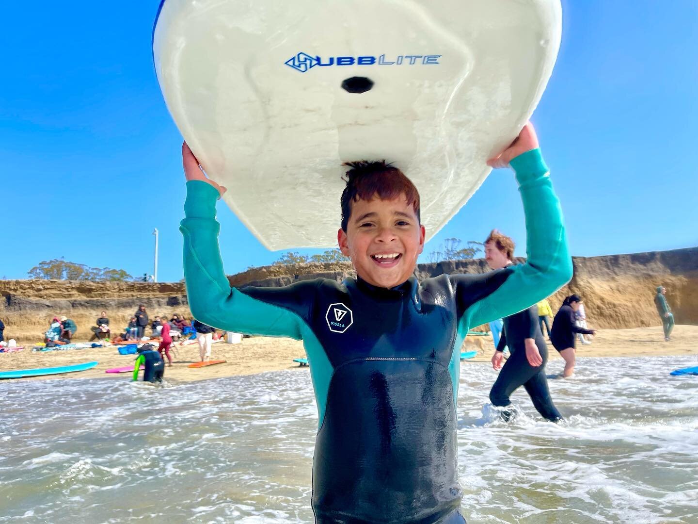 We had a wild and fun day yesterday with @friendssfbay staff, youth and their mentors. Sun was shining and another late season bombing swell provided the kids with lots of waves and smiles for days. @friendssfbay is a great program from top to bottom