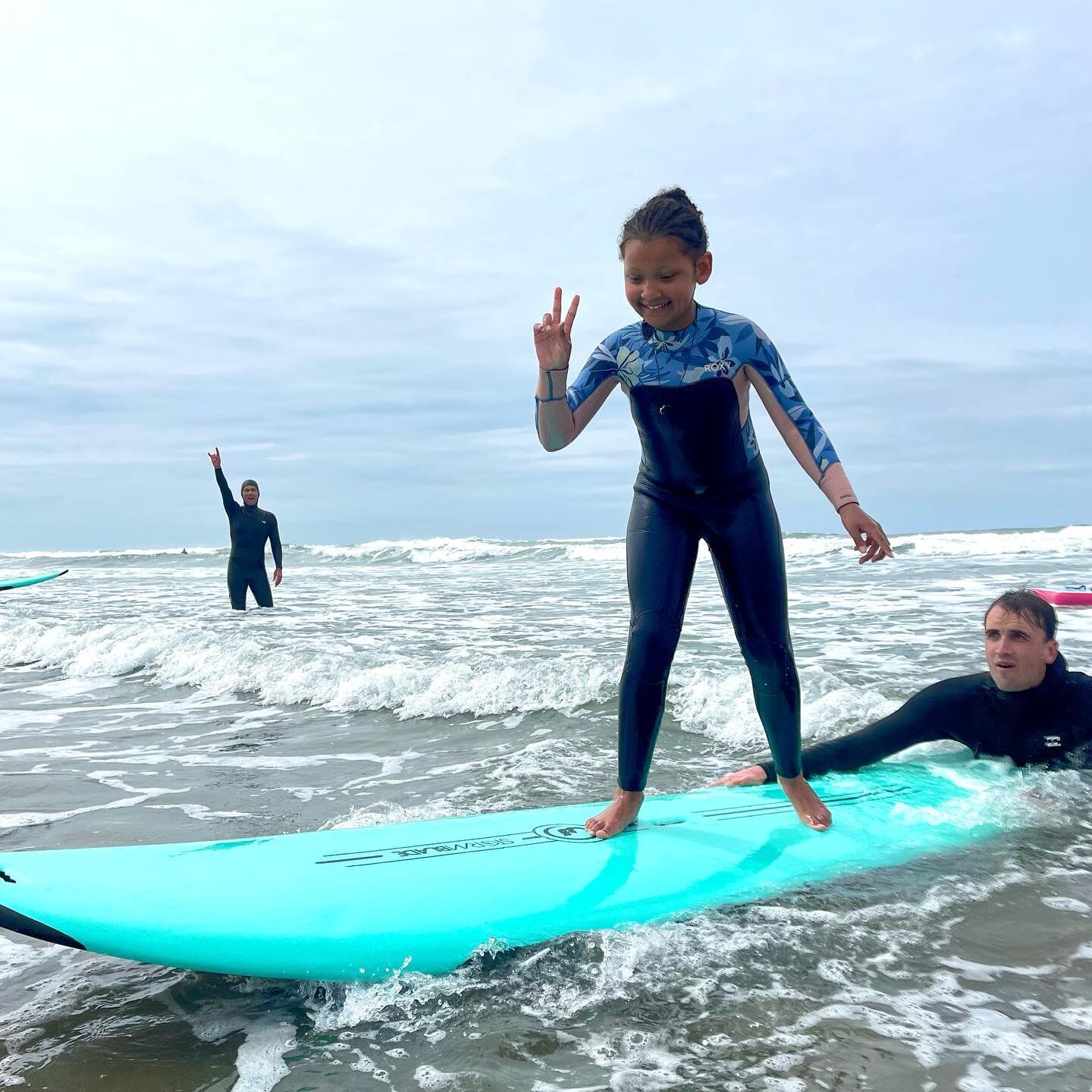 Happy Easter!!! ❤️ We had a really rad day yesterday with @cityofdreamssf and community youth right here at home at Ocean Beach! In all the years of taking @cityofdreamssf youth surfing, we had never taken them out front, and they were so stoked to b