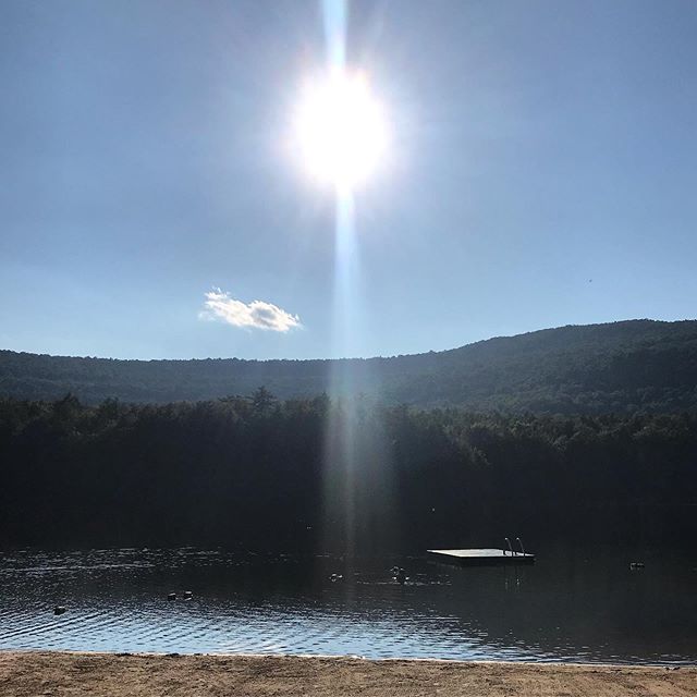 So grateful to be in this beautiful magical place for the summer... #summervibes #castskillsvshamptons #catskills #magic