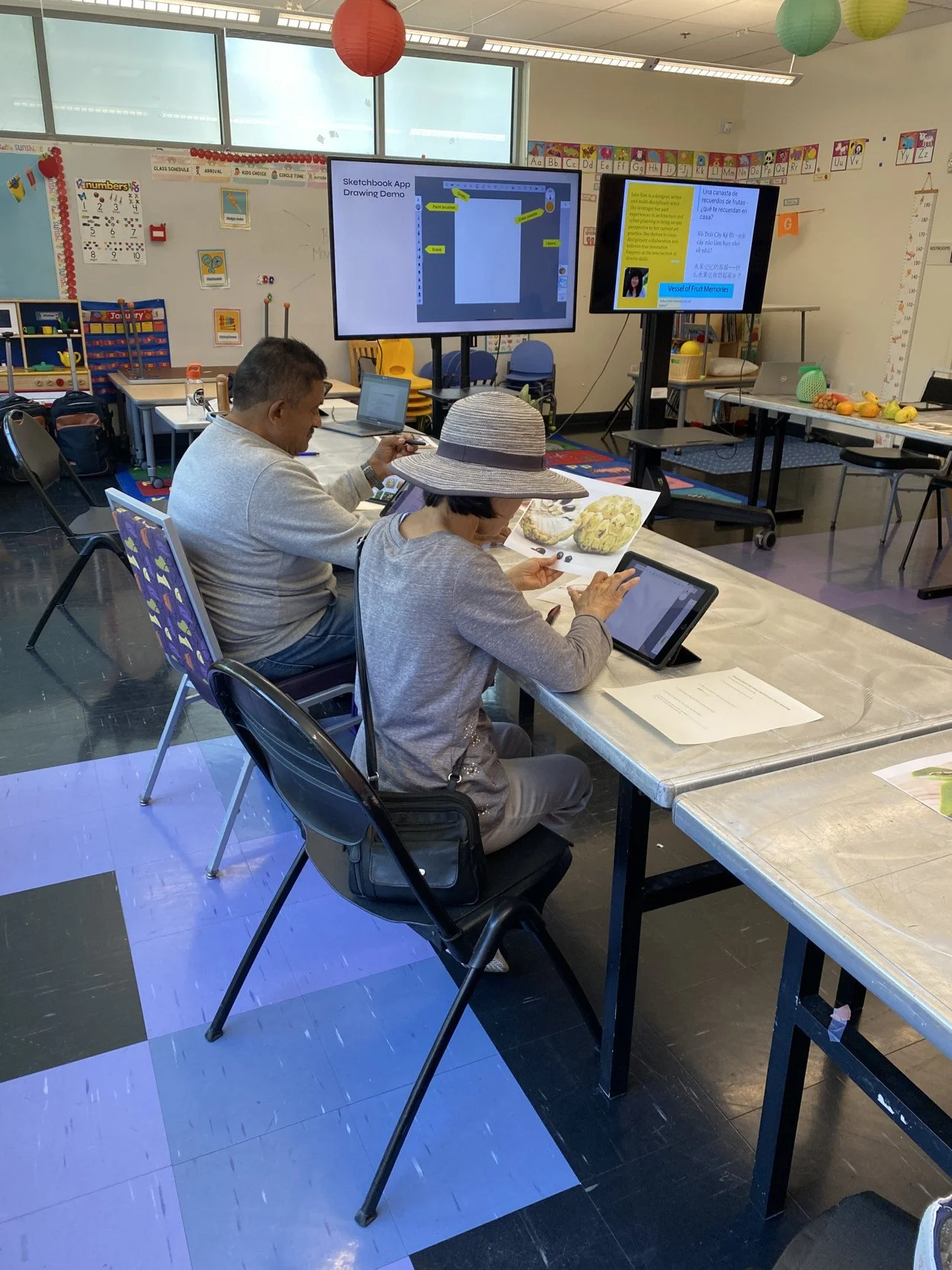 Participants mentioned that drawing felt "therapeutic and calming," and that they seemed to prefer digital art over analog.