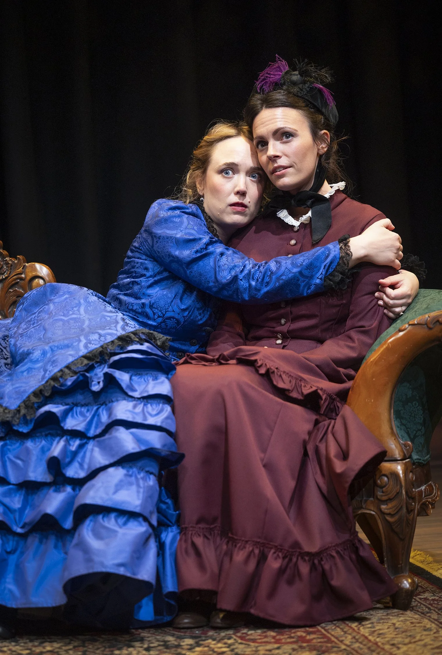 Sophie Gibson-Rush as Nora and Chelsey Jean Smith as Kristine. Photo by Tim Fuller ©2026