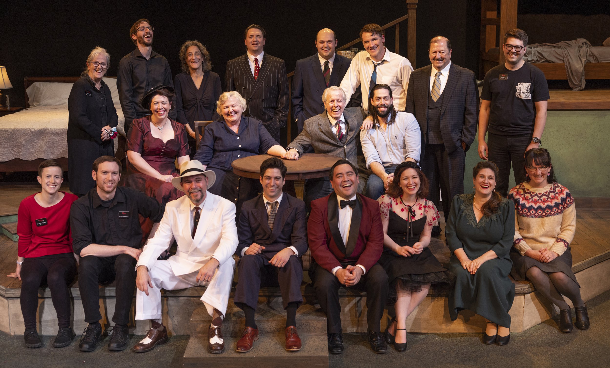 Cast and Crew of "Death of a Salesman." Photo by Tim Fuller.