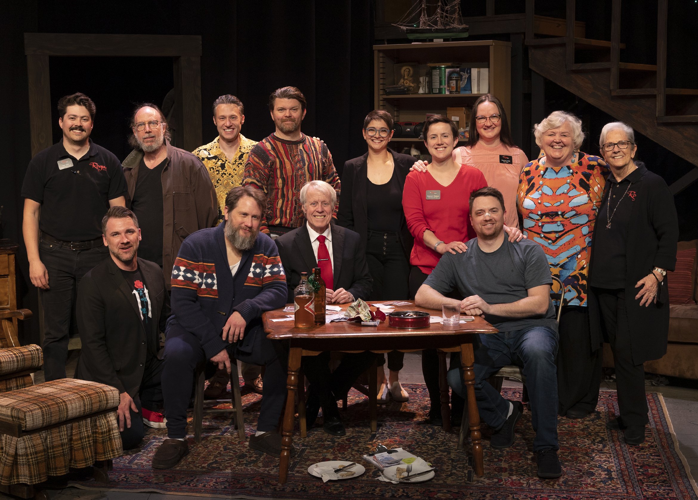 Cast and crew of The Seafarer. Photo by Tim Fuller.