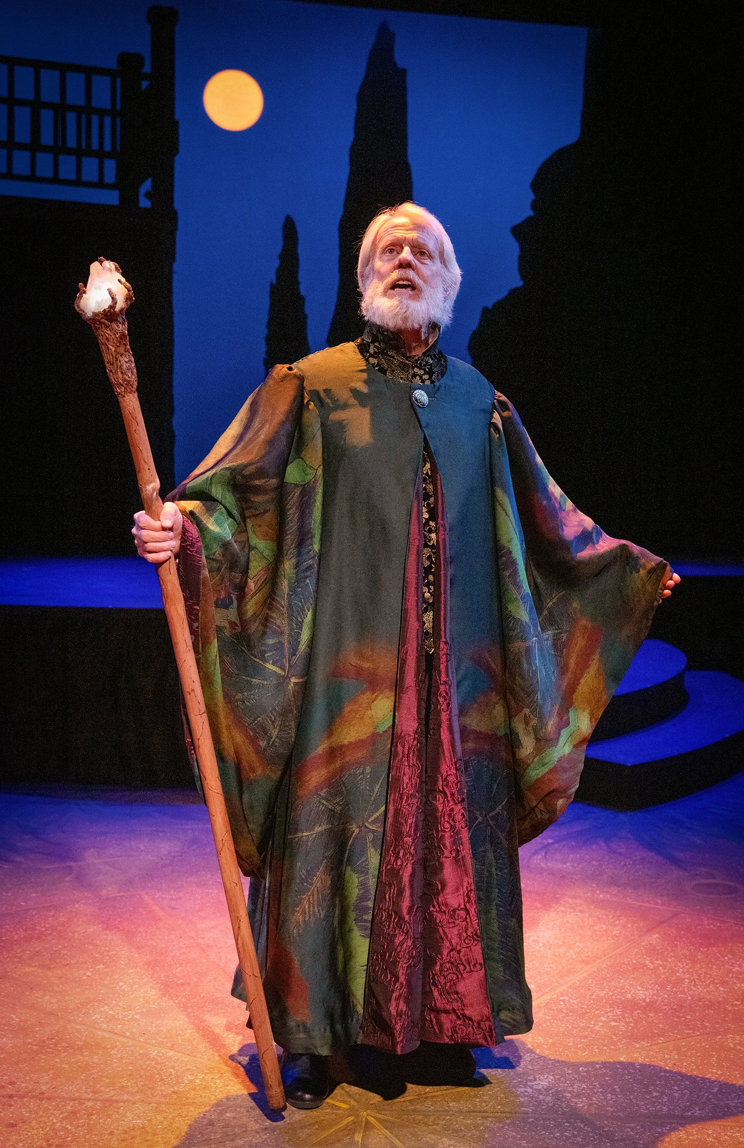 Joseph McGrath as Prospero. Photo by Tim Fuller ©2026