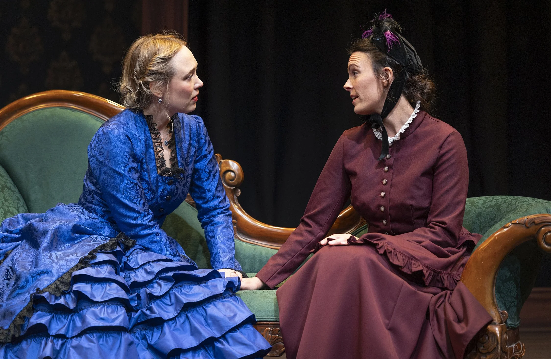 Sophie Gibson-Rush as Nora and Chelsey Jean Smith as Kristine. Photo by Tim Fuller ©2026