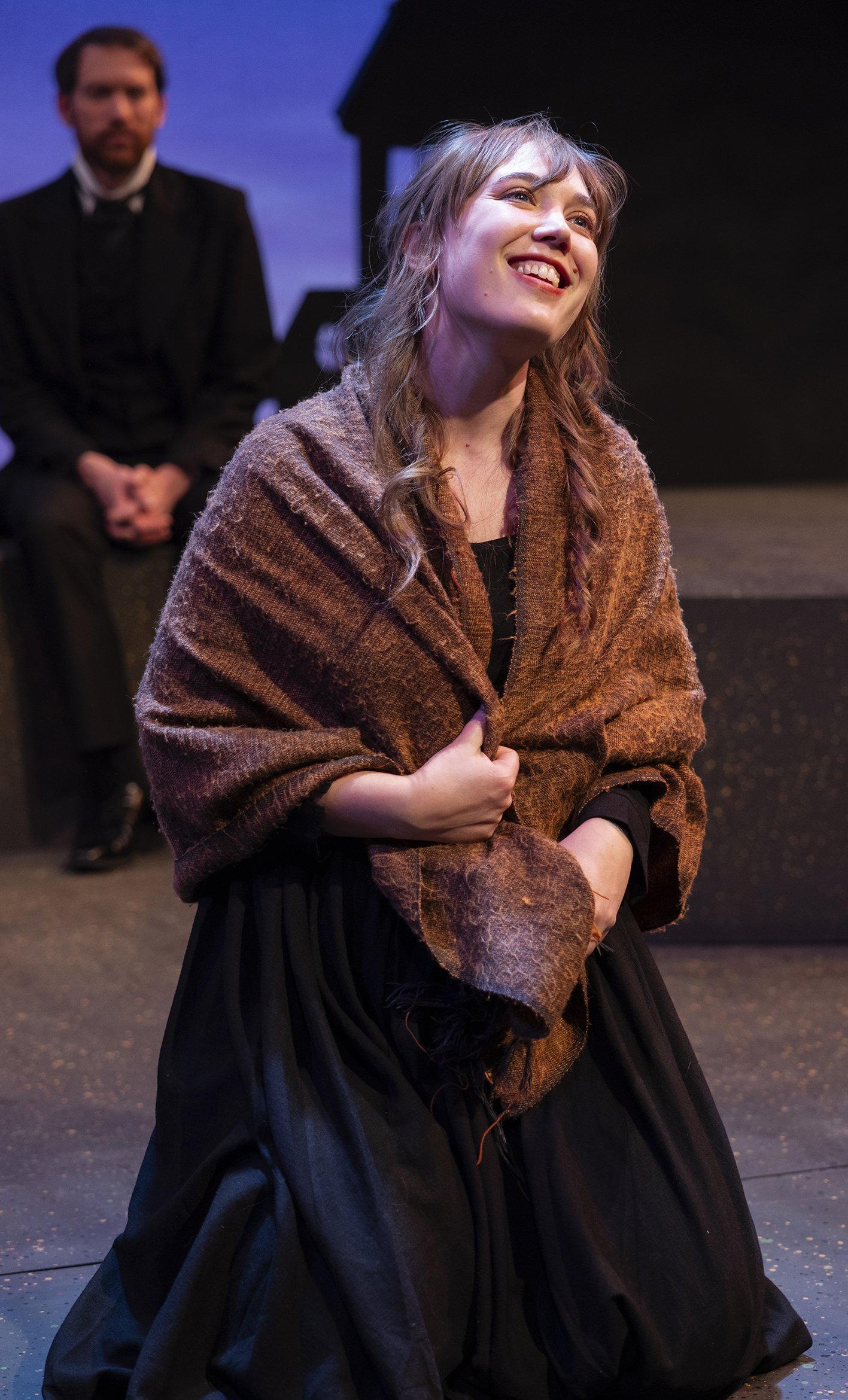 Sophie Gibson Rush as Polly Garter. Photo by Tim Fuller.