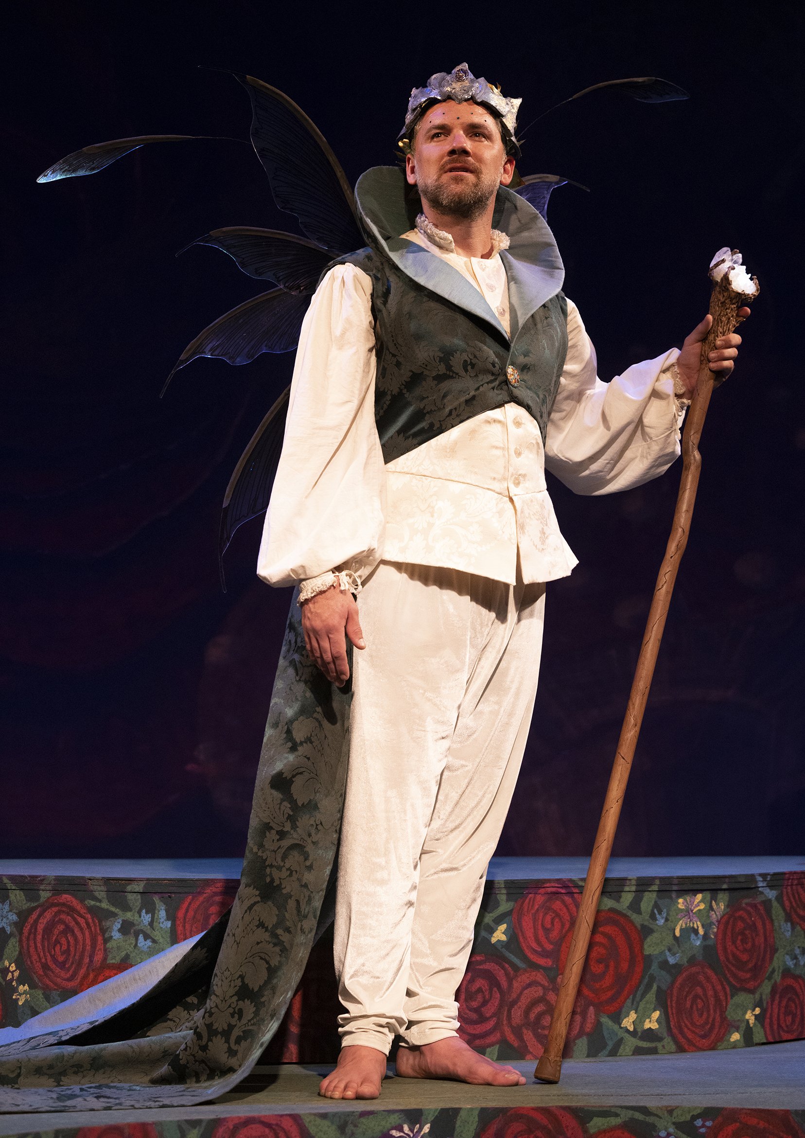 Christopher Johnson as Oberon. Photo by Tim Fuller.