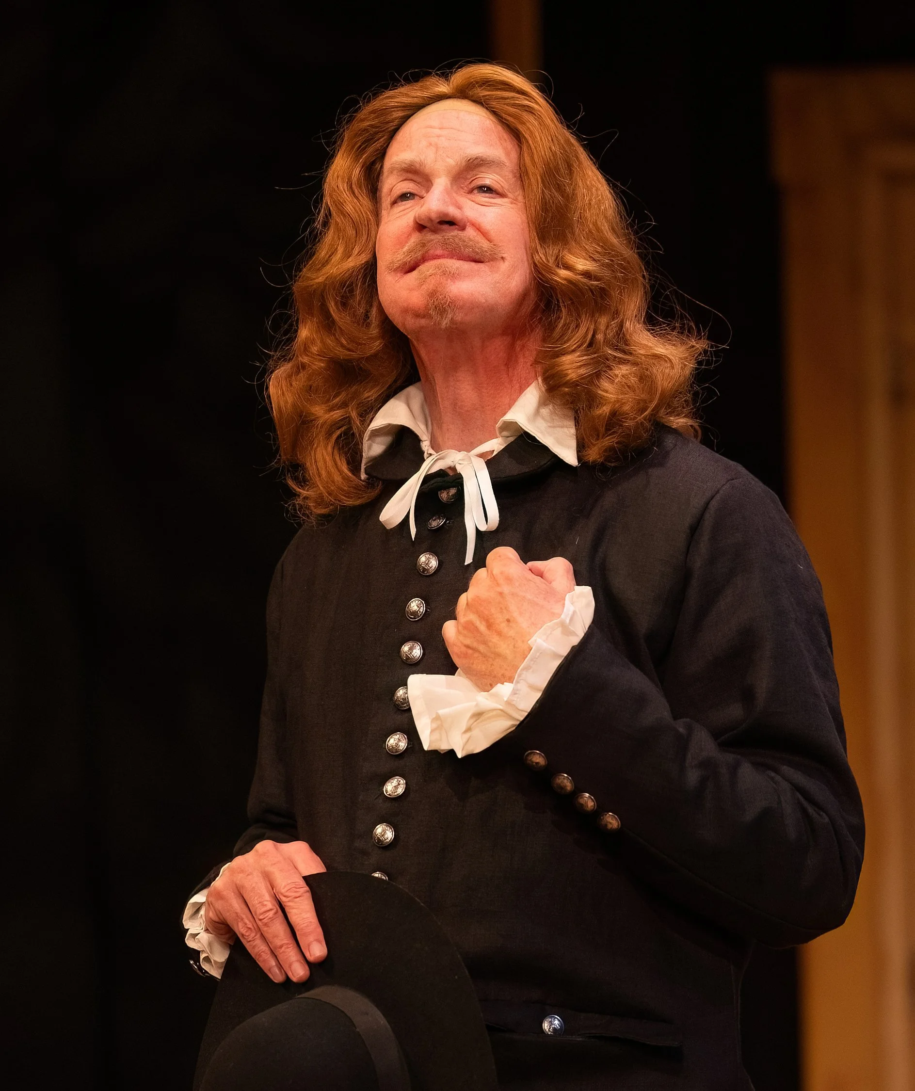 Jim Fye as M. Loyal. Photo by Tim Fuller ©2025