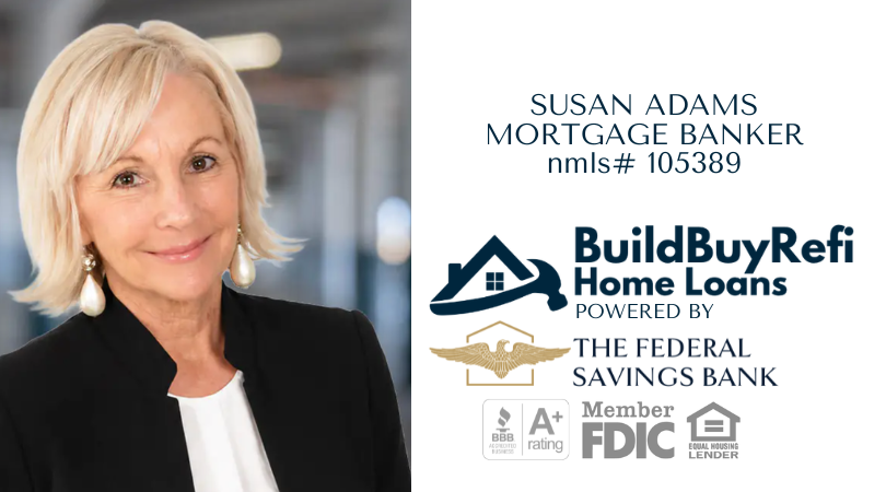 Meet Susan Adams National Mortgage Banker with BuildBuyRefi.com