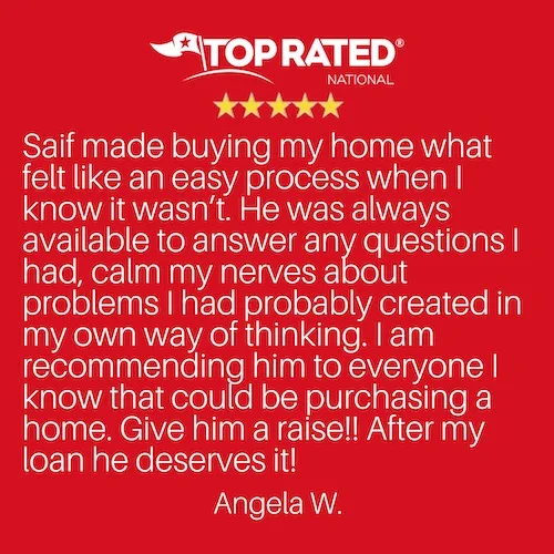 BuildBuyRefi Review and testimonial for Saif Kovach.
