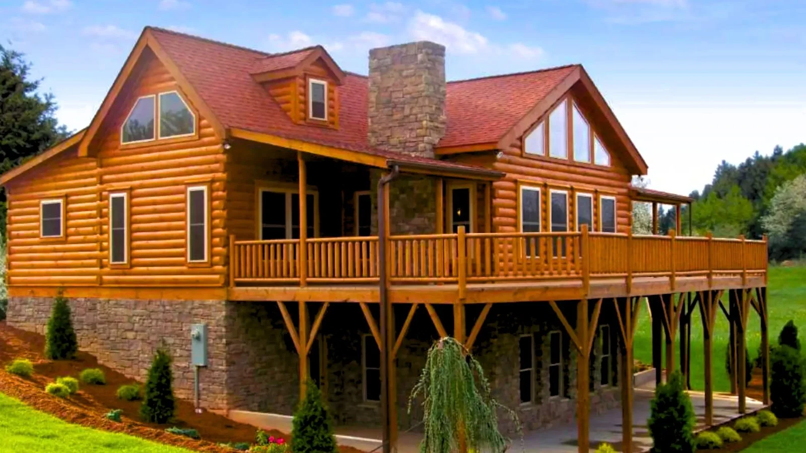 Early Blue Ridge Log Cabins Satterwhite Log Homes