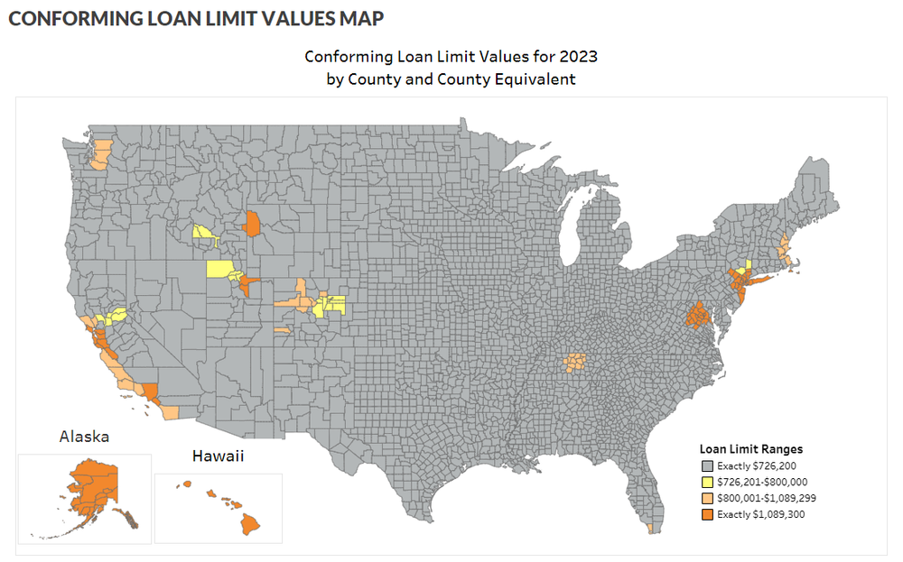 2025 Loan Limits by County CONV, FHA, USDA, VA BuildBuyRefi