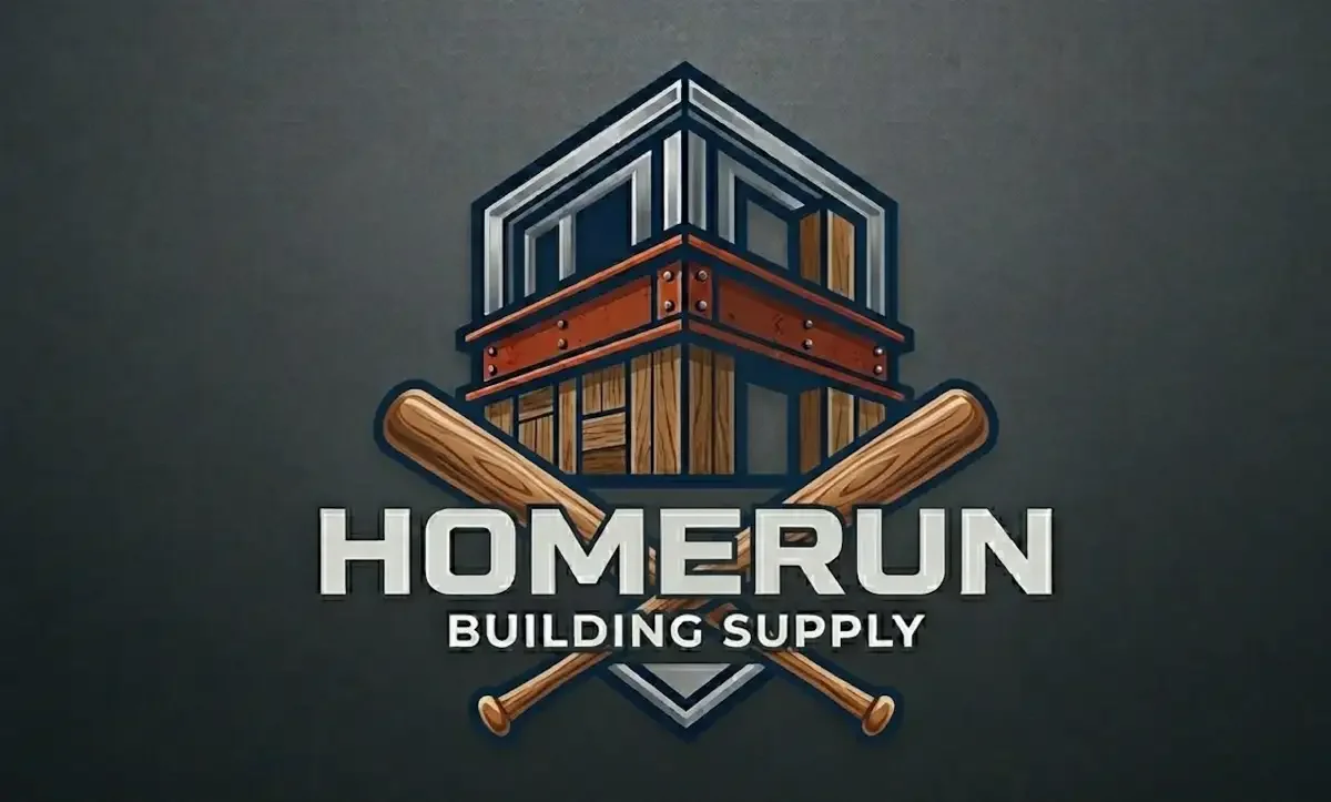Homerun Building Supply Logo - Registered Builder/Dealer of BuildBuyRefi.com