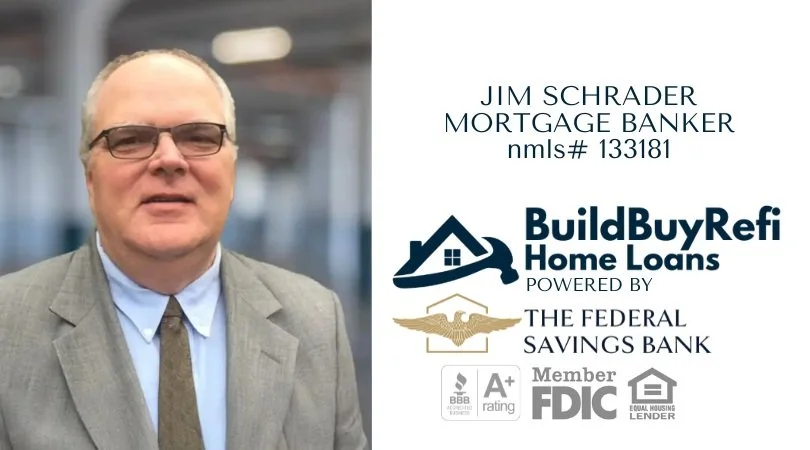 Meet Jim Schrader, Top Rated® National Mortgage Banker with BuildBuyRefi.com