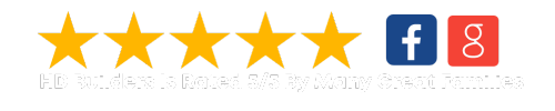 HD Builders Of The Carolinas Review Rating 5 Stars On FaceBook and Google Reviews.