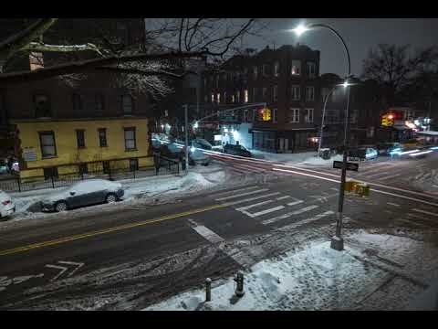 Snowy Astoria Time Lapse