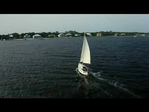 Sailing Off the Grid (Drone Video)