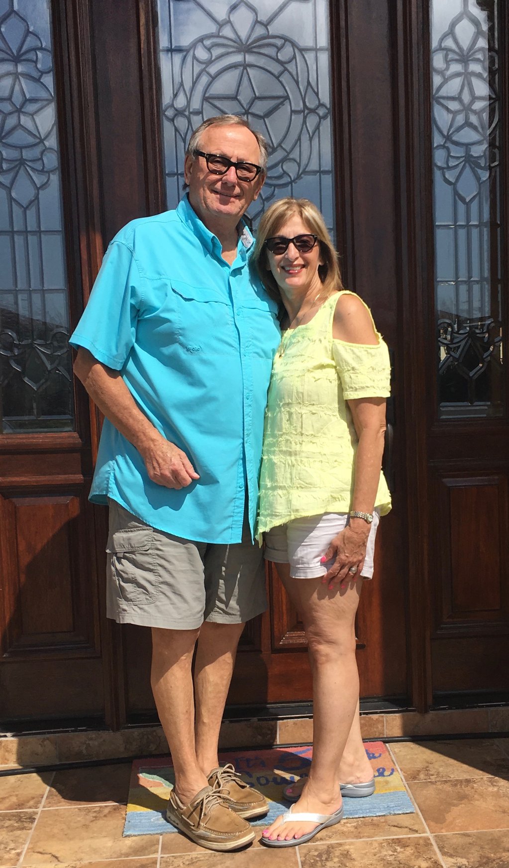 Lynda Miller Bickley and husband Jim Bickley