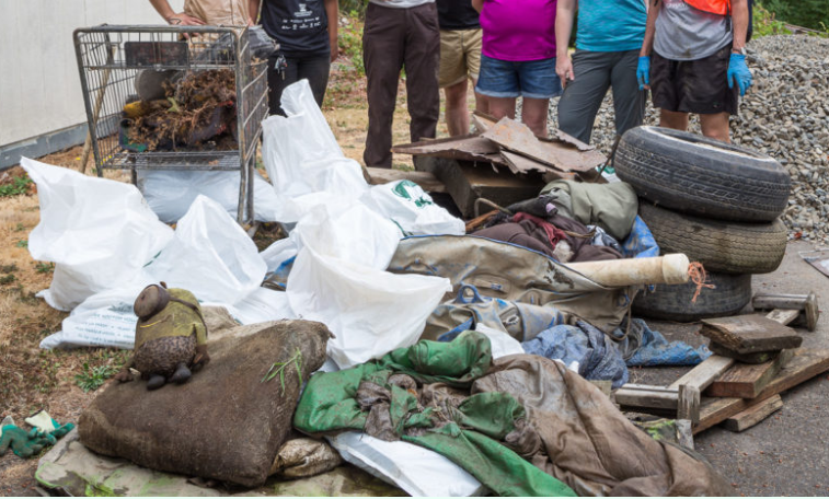 Johnson Creek Cleanup