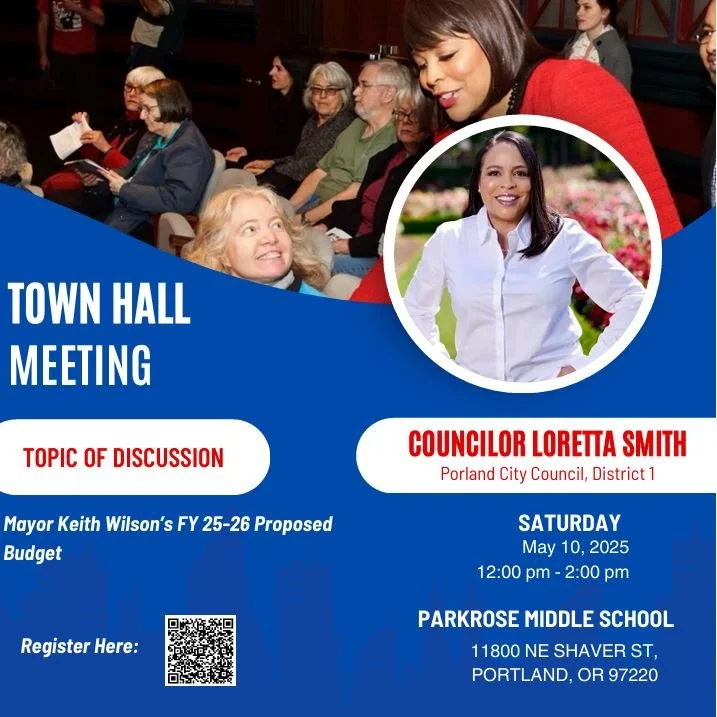 Town Hall with Loretta Smith - District 1 City Councelor