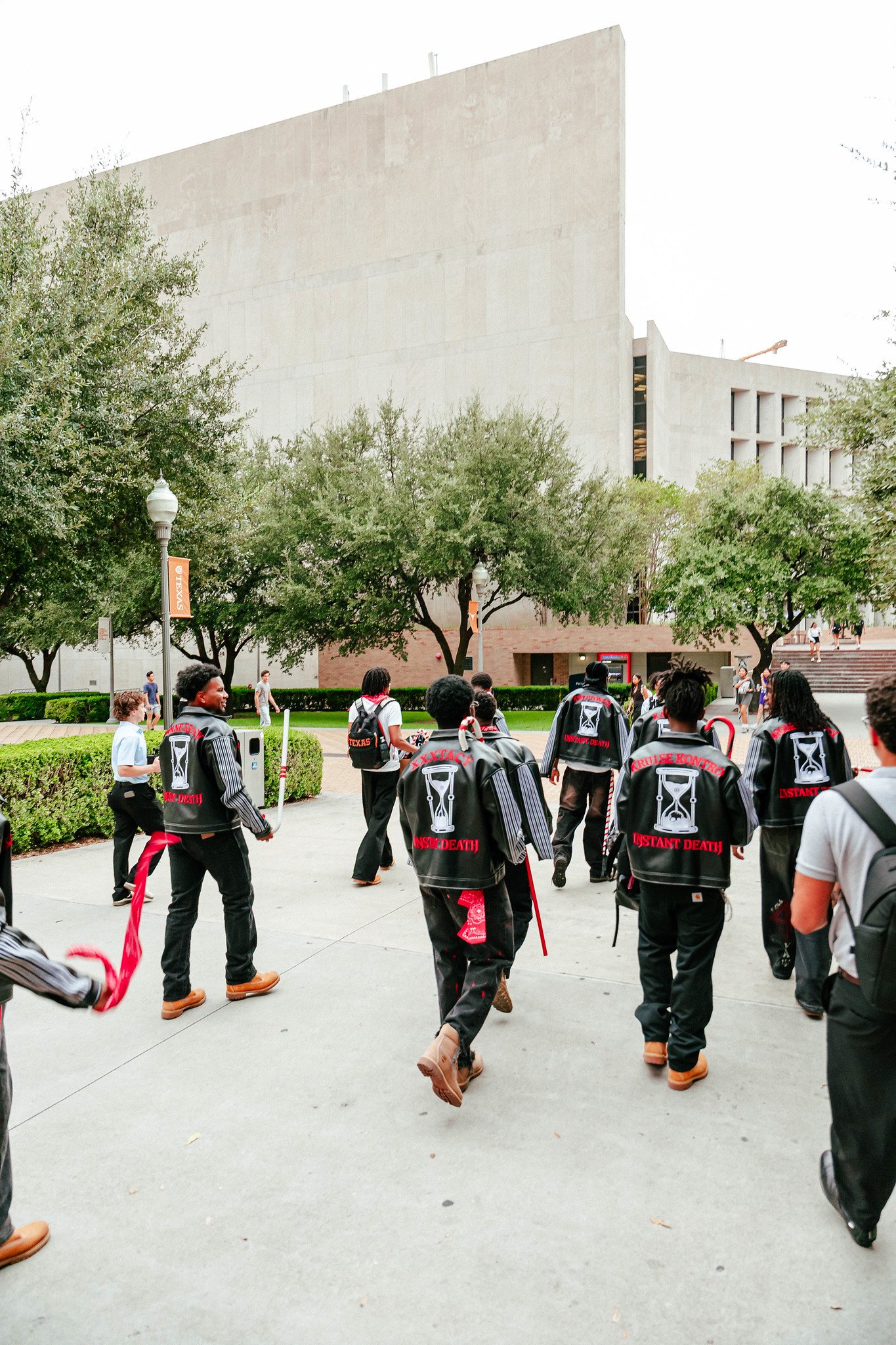 Brothers walking to the yard show. Fall '26