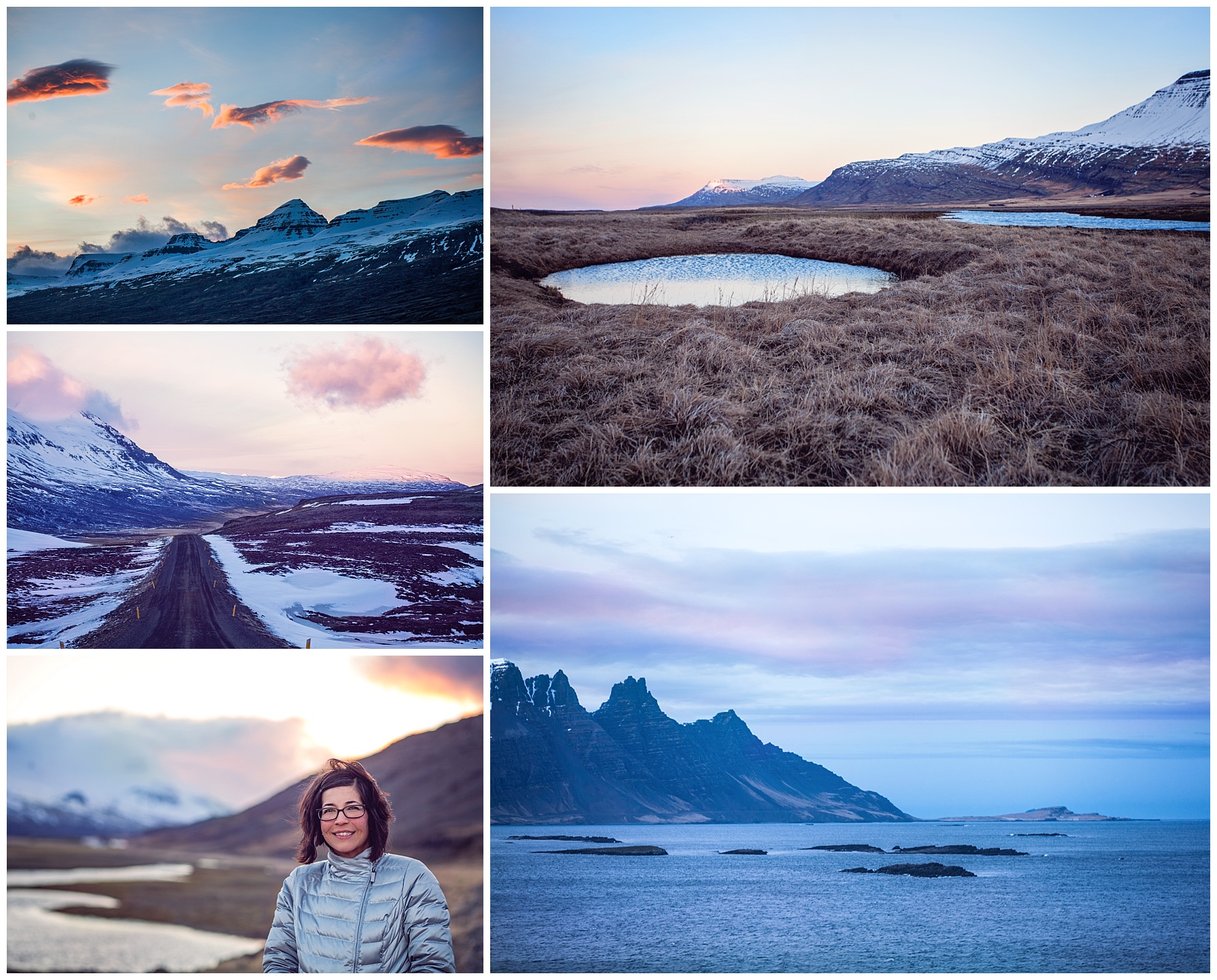 Dusk in Iceland lasts for hours. Sunsets in the land of the Midnight Sun.