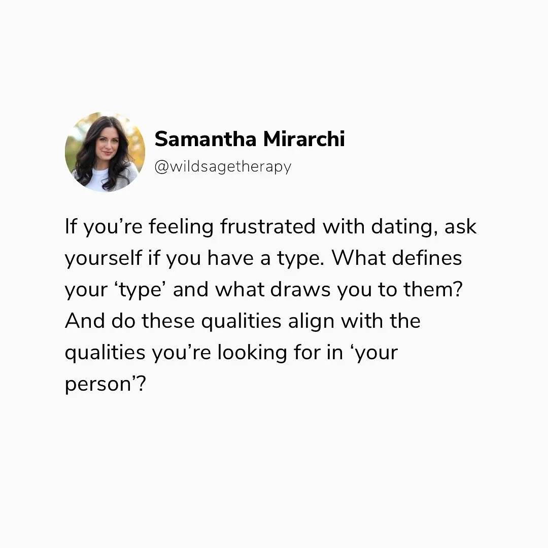 Ever asked yourself why the same things keep happening in your dating life?👀 or maybe it feels like you keep dating the same human in different form?

There are a billion other reasons to be frustrated with dating (the Toronto dating scene, let&rsqu
