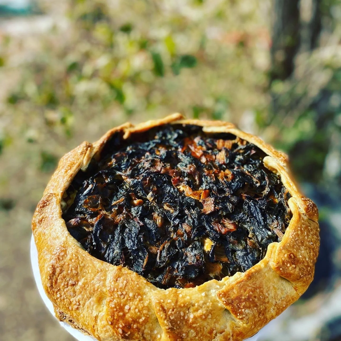 Piccalilli Galette - Roasted Acorn Squash + Ricotta