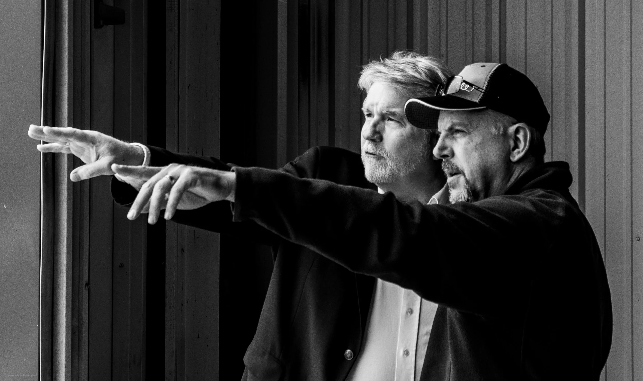 Donald Purdie (left) with Washington State Representative Andrew Barkis