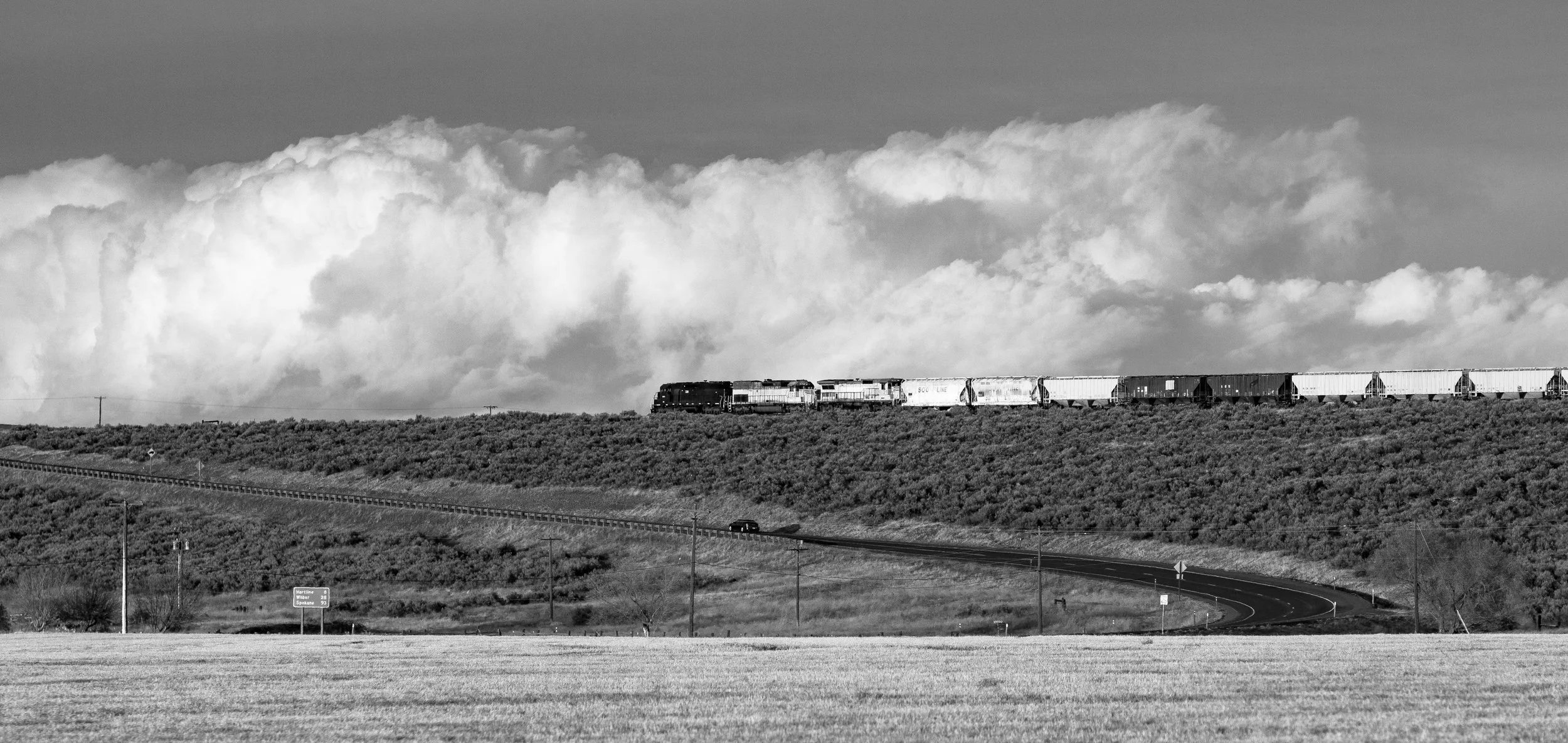 Into the Big Blue Yonder: Lifting loads out of Coulee City