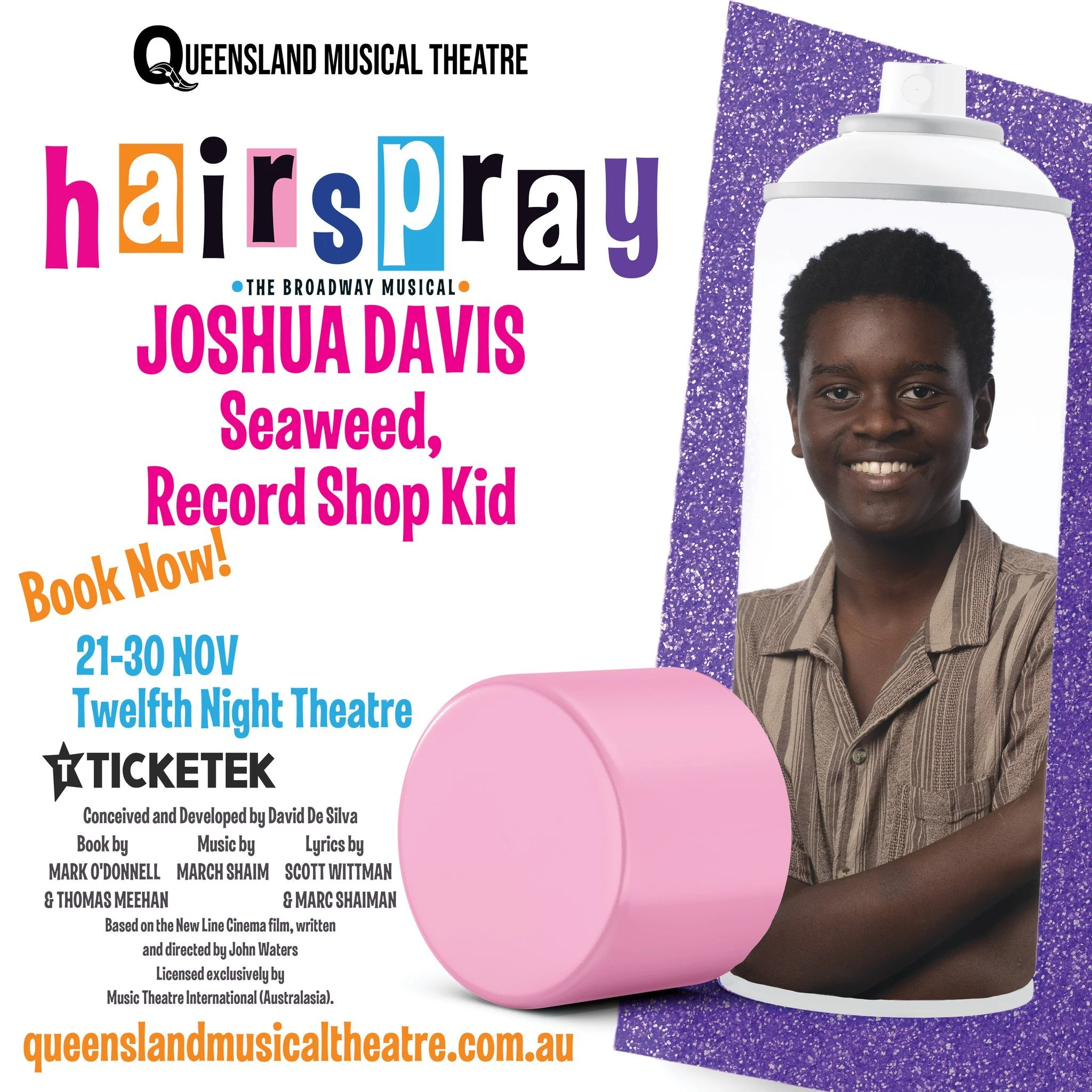 Meet Josh! A Year 10 student with a passion for performing, he&rsquo;s spent six years in choir, plays trumpet in his school bands, and trains at Stage School Australia. Now making his QMT debut in Hairspray, Josh is chasing his dream of one day play