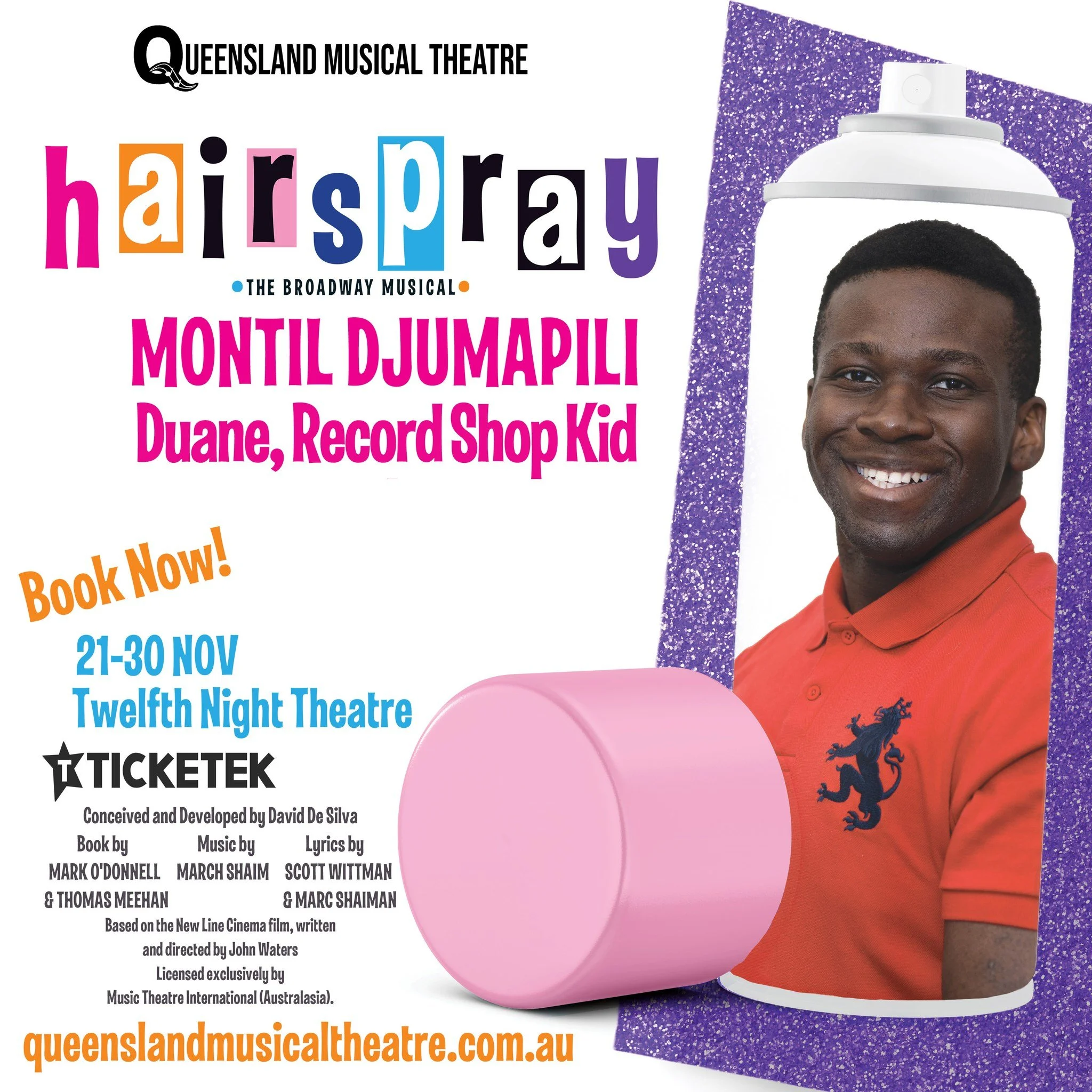 Montil is overjoyed to make his QMT debut as Duane, a Record Shop Kid in Hairspray! Fresh from his first showcase in Titanic the Musical, he&rsquo;s eager to keep learning, performing, and entertaining &mdash; bringing heart, energy, and authenticity