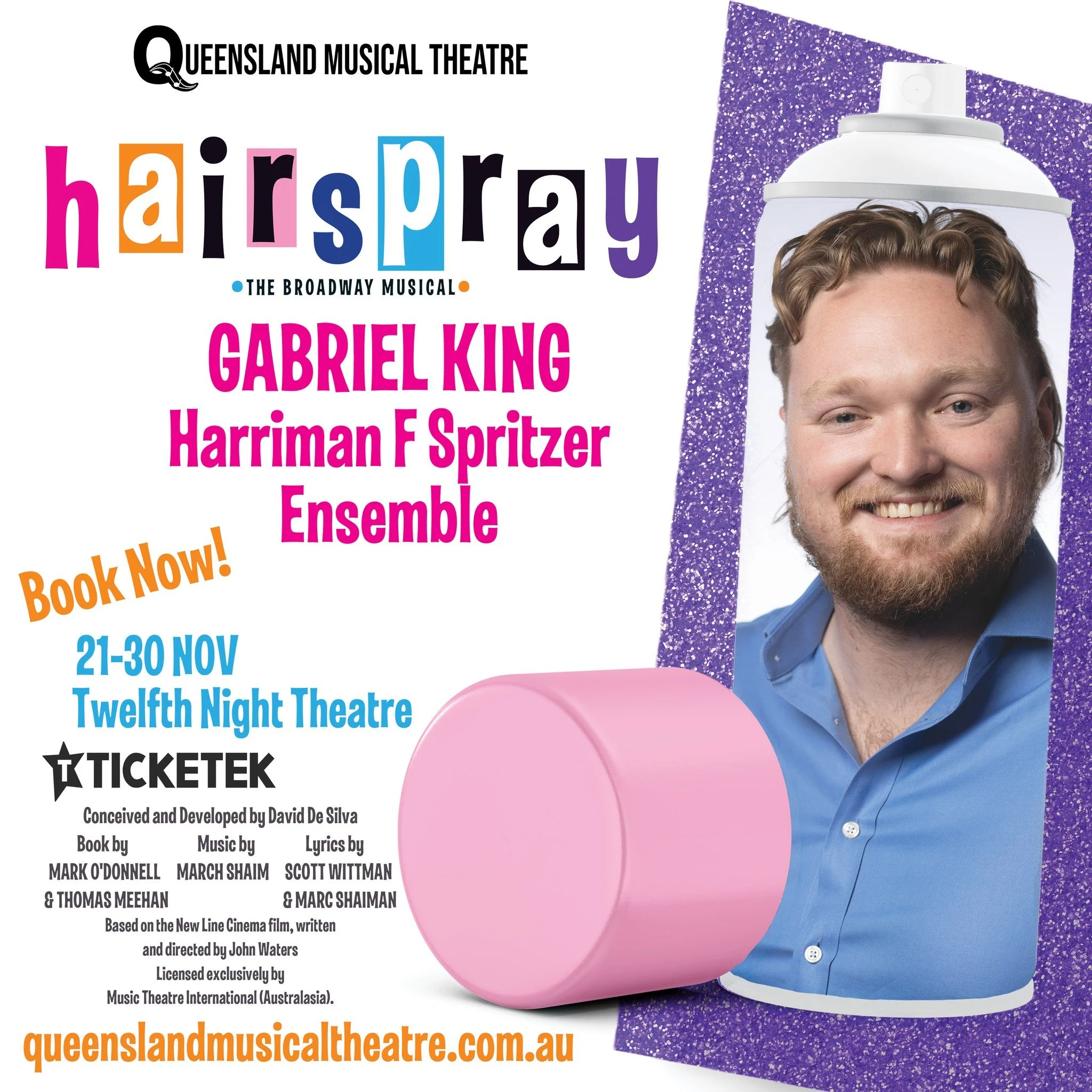 Gabriel has put his plans for world domination on hold to tick Hairspray off his bucket list! By day, he’s an engineer — by night, a musical theatre lover. From Beauty and the Beast to Spamalot, he’s thrilled to bring his larger-tha
