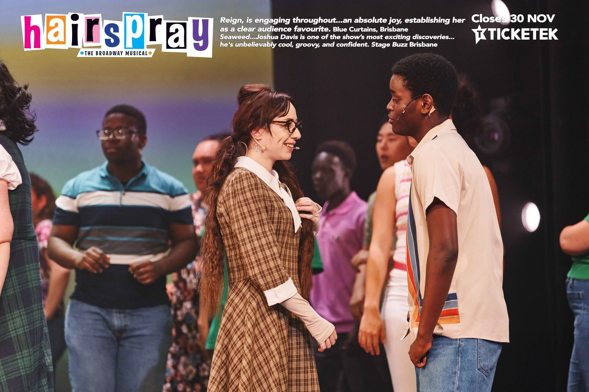 ✨ What the Critics Said ✨
Reign, is engaging throughout, capturing Penny&rsquo;s quirky character through lean into nuances of her physicalised nervous energy as she watches all-aglow Tracy&rsquo;s audition for the dance show and is later introduced 