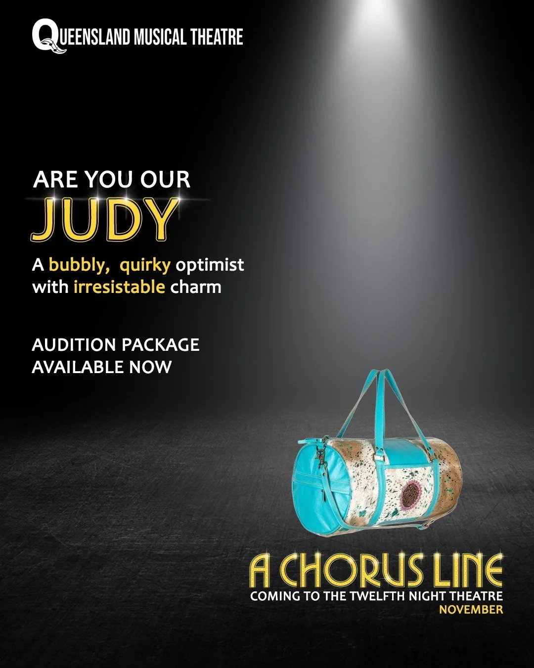 ARE YOU OUR JUDY?

Vivacious. Quirky. Irresistible.

Judy is a bundle of energy with a quick wit, infectious optimism and a personality that lights up every room. Endearing, funny and full of heart, she's a performer who brings joy to every moment.

