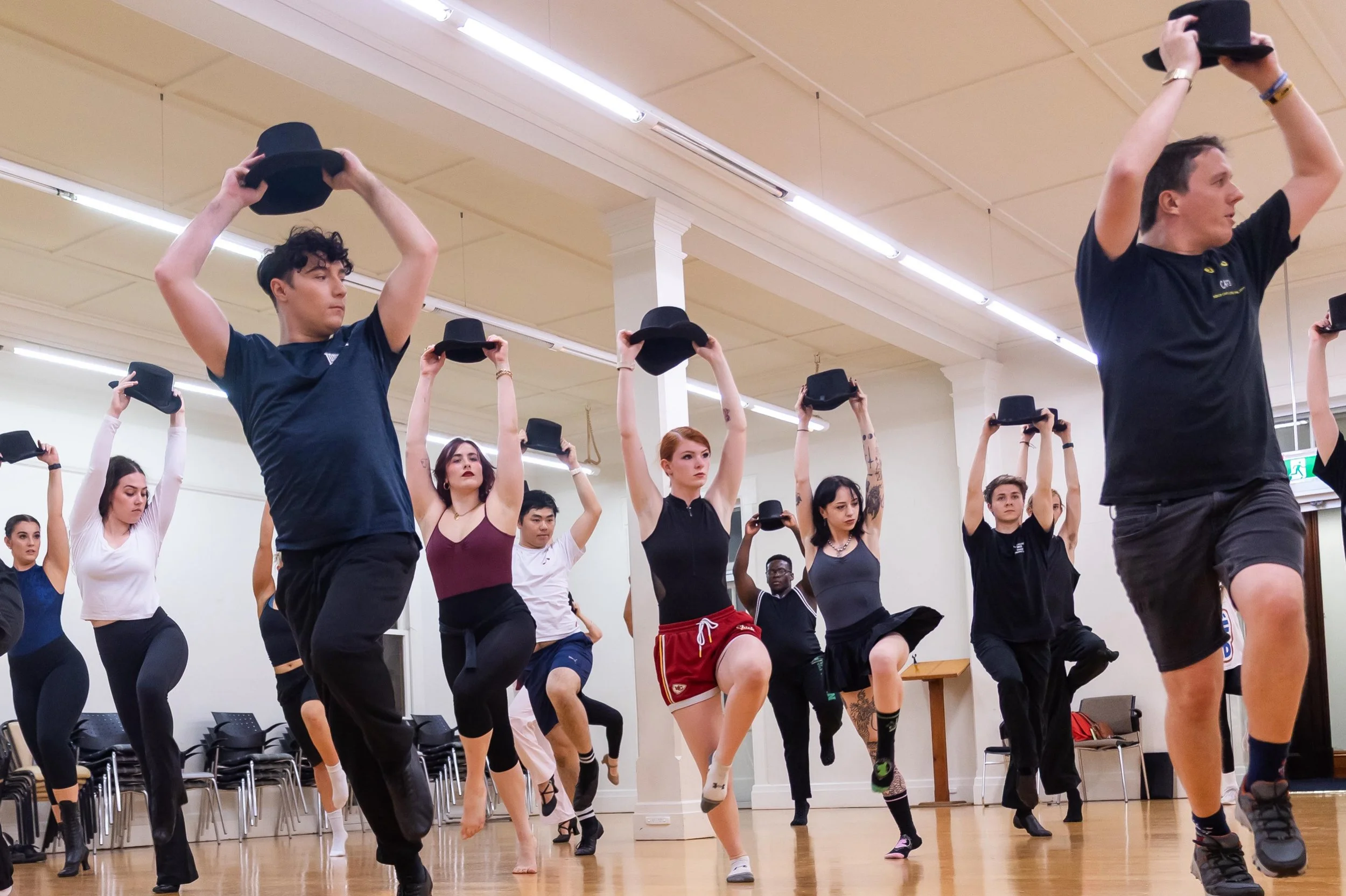 BTS @ ACL 
📸 by: @creativestreetphoto @maevelynch_ 
 
📍 Twelfth Night Theatre | 20&ndash;29 November 2026
🎟️ Tickets via link in bio!

#achorusline #brisbanemusicaltheatre