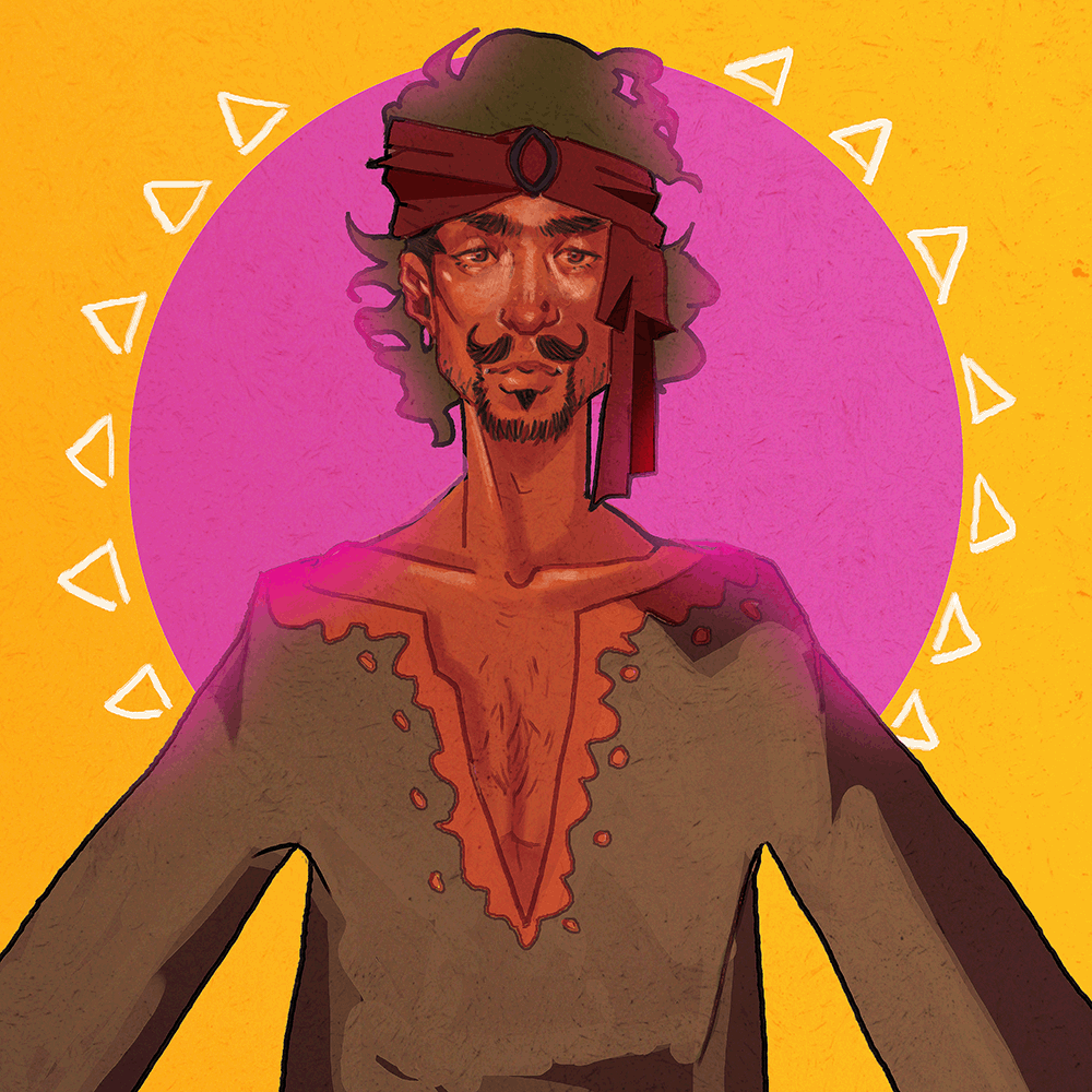 A man of the sun