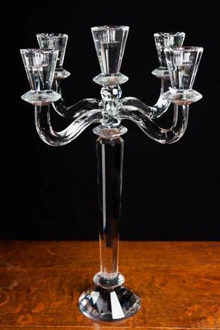 Crystal Hurricane 5 Arm Candelabra I $50.00 I Qty 10